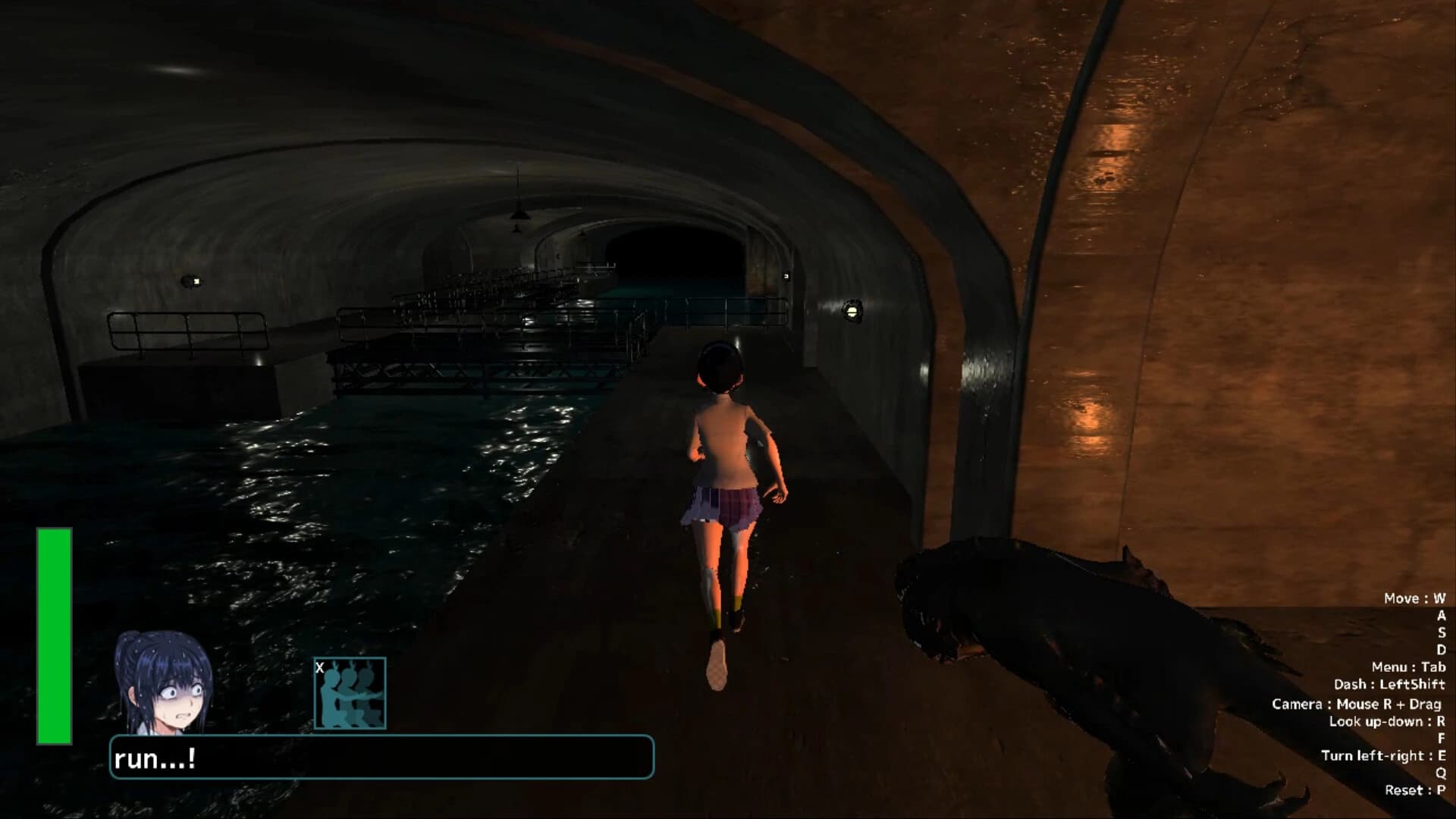 Schoolgirl vs. Fishman screenshot 4