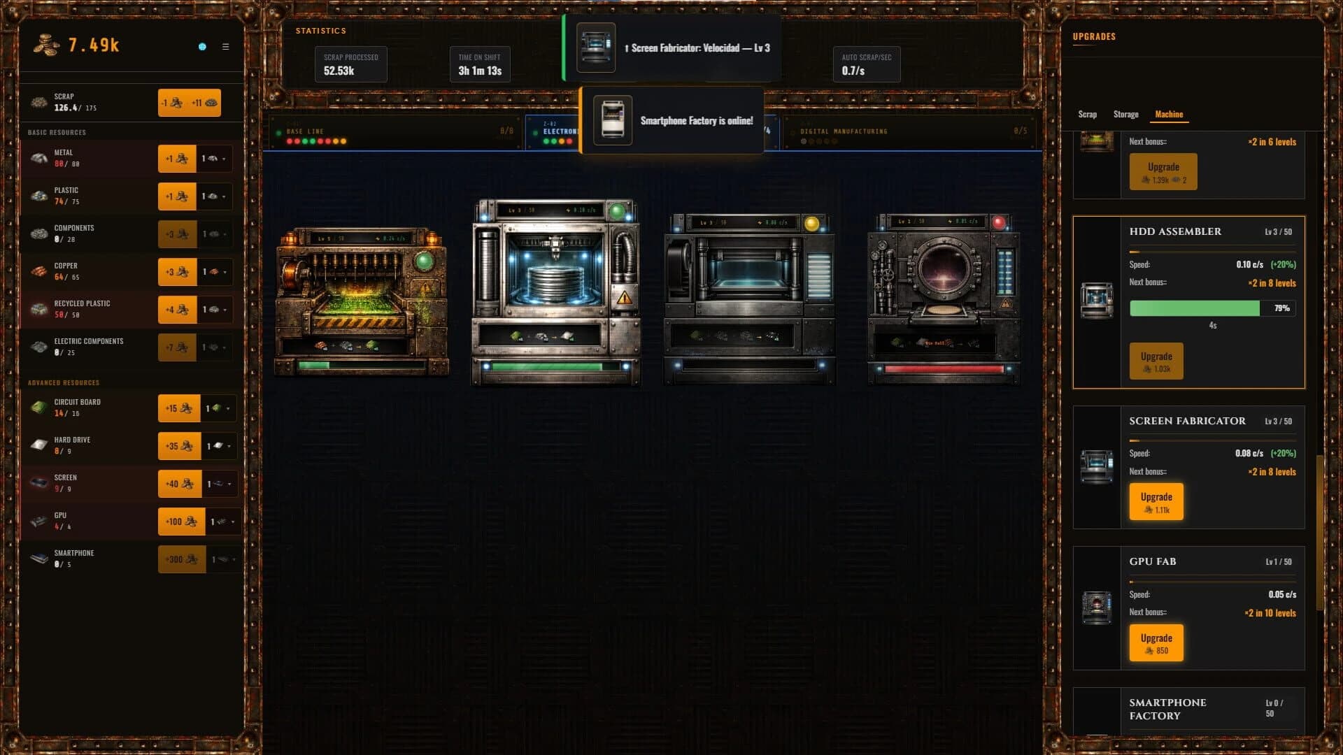 Scrap Yard Idle screenshot 5