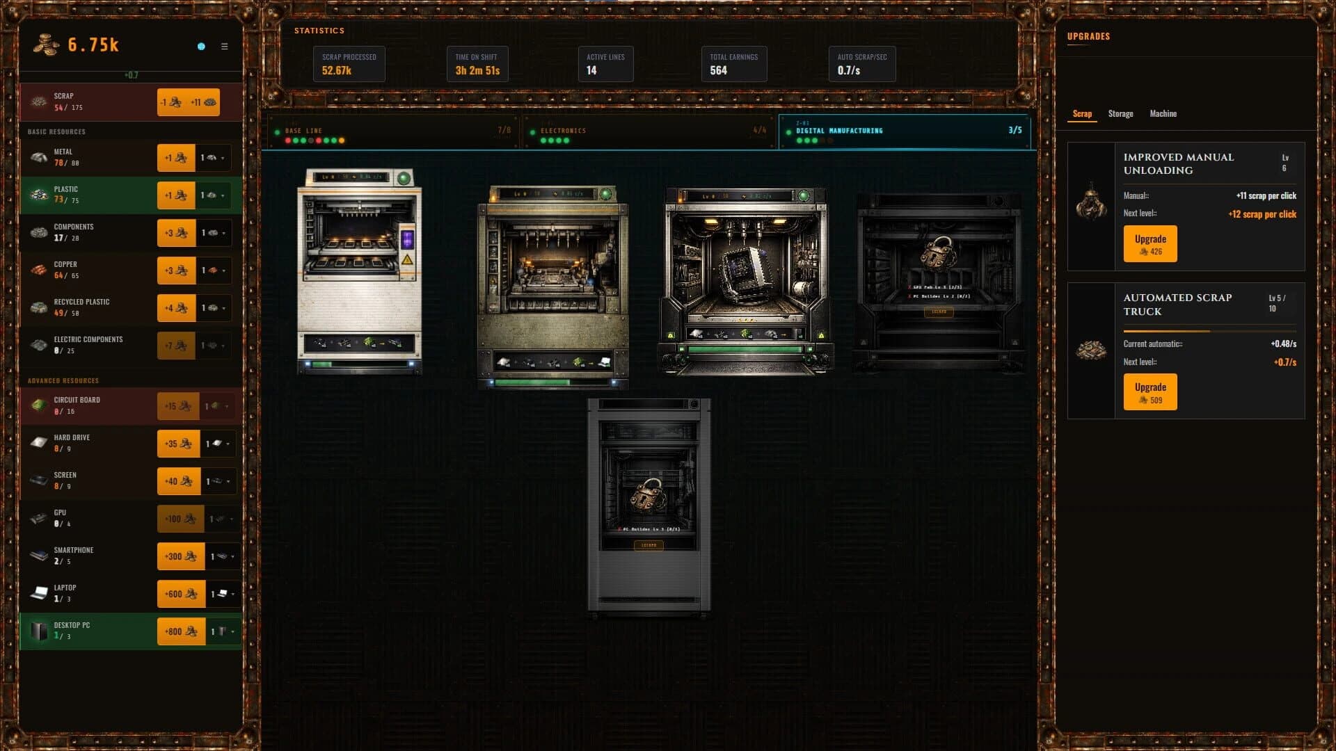 Scrap Yard Idle screenshot 3