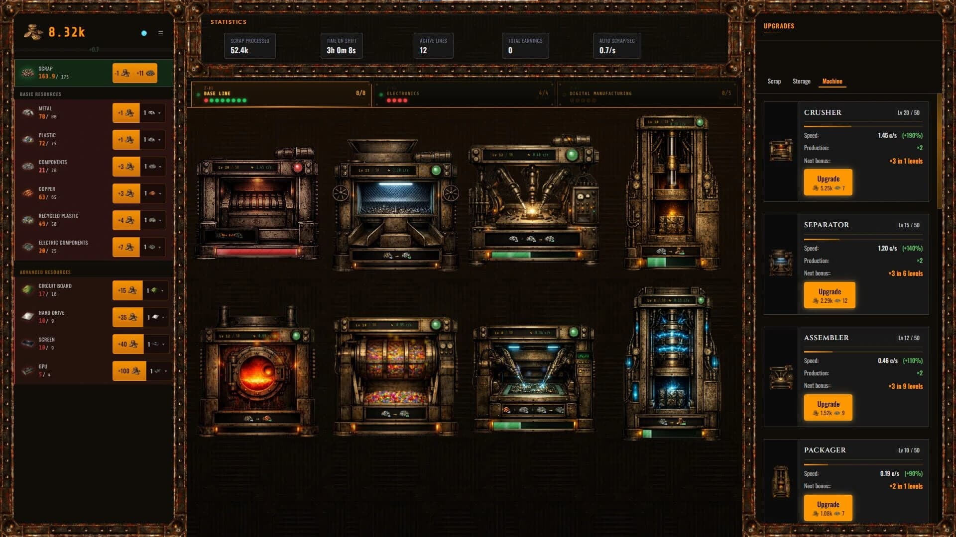 Scrap Yard Idle screenshot 1