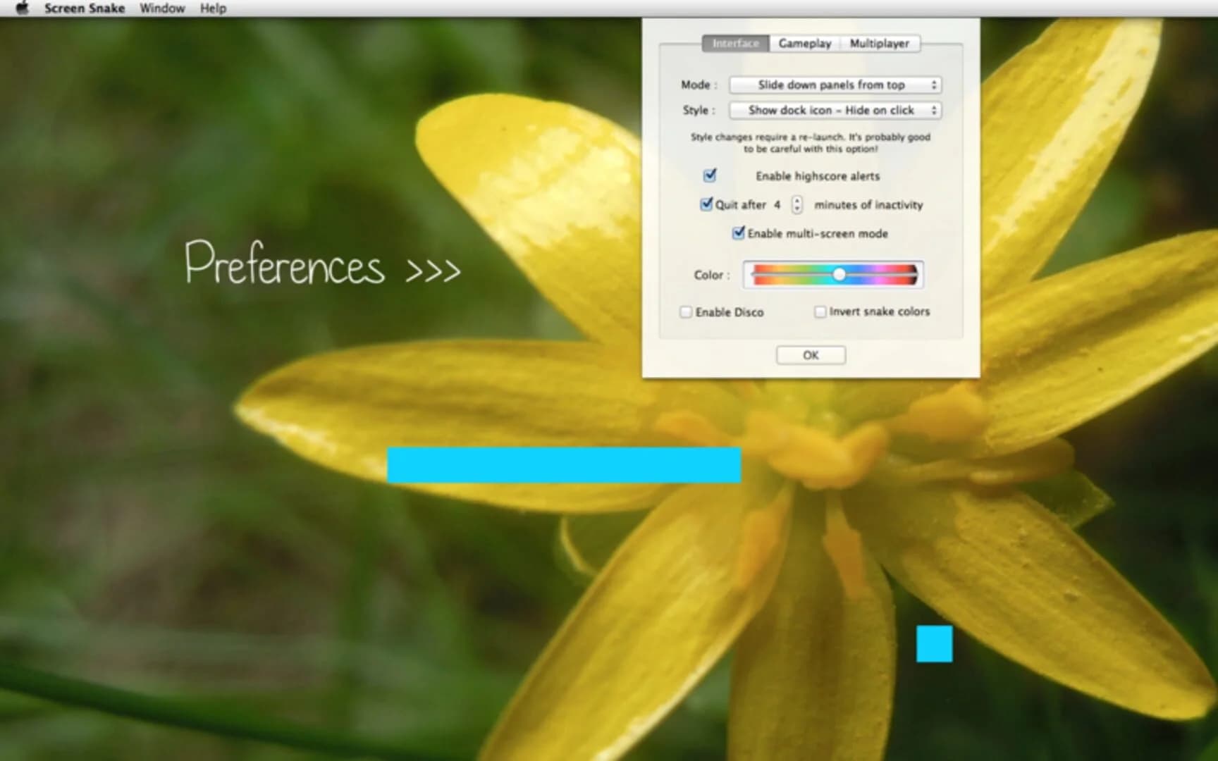 Screen Snake screenshot 1