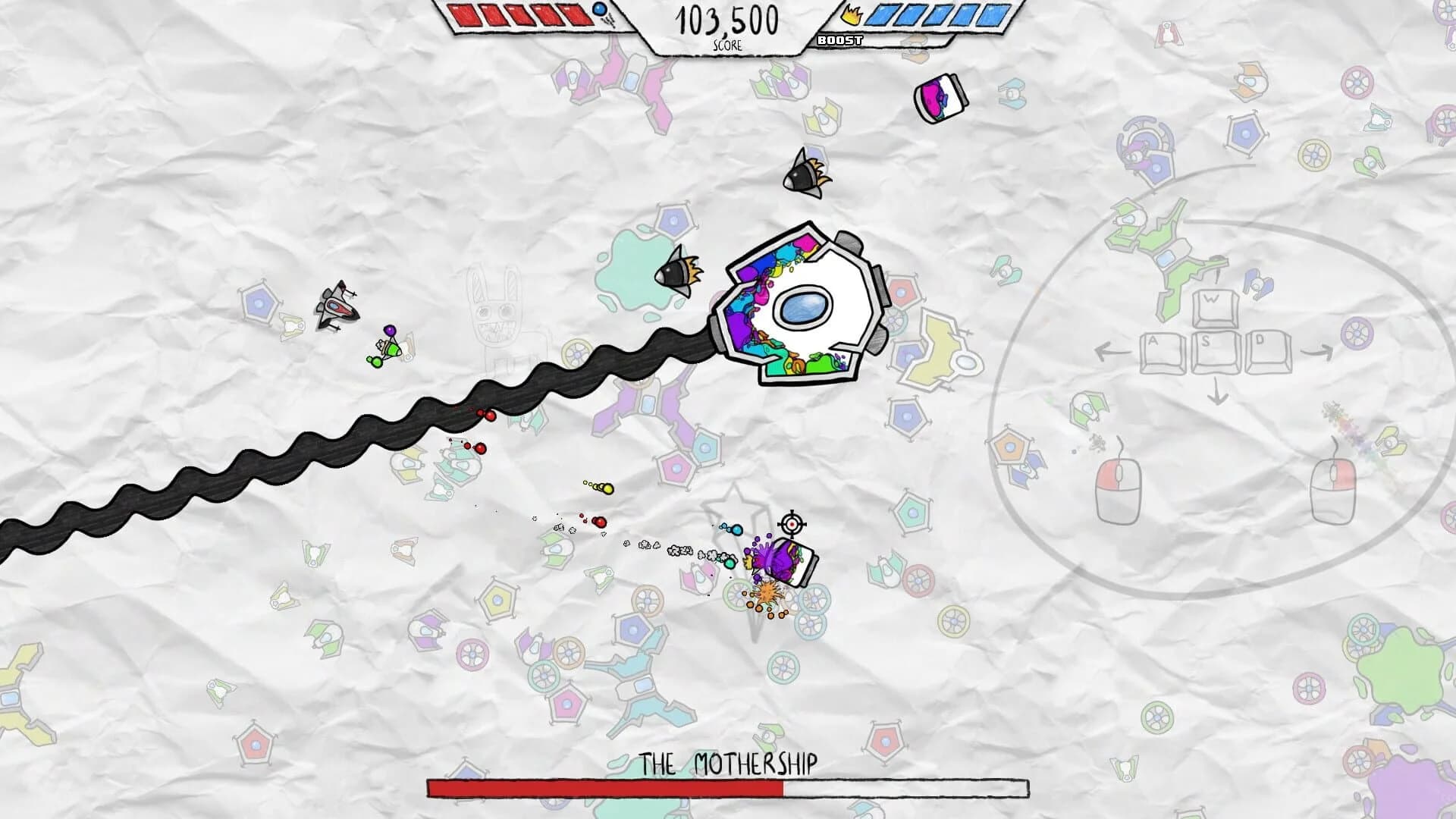 Scribble Ships screenshot 1