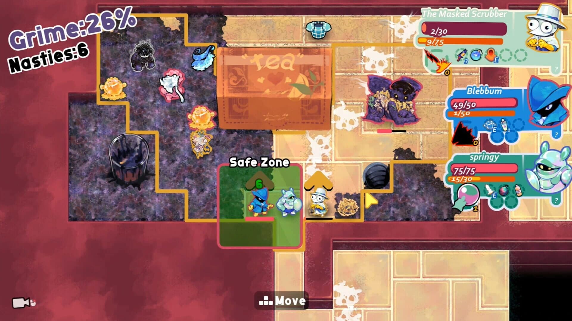 Scrubbin' Trubble screenshot 1