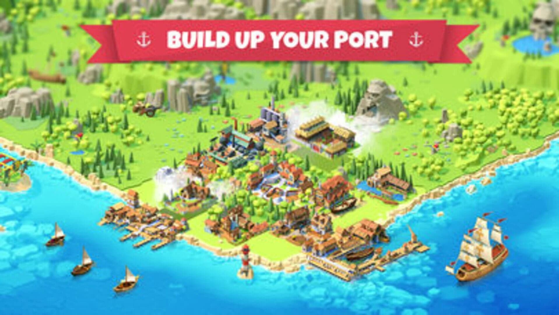 Seaport - Build & Prosper! screenshot 1