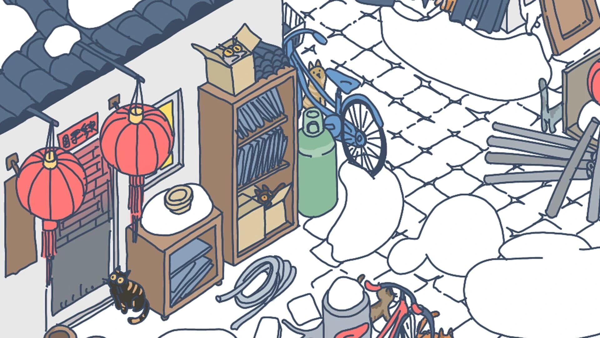 Secret Cats: Spring Festival screenshot 1