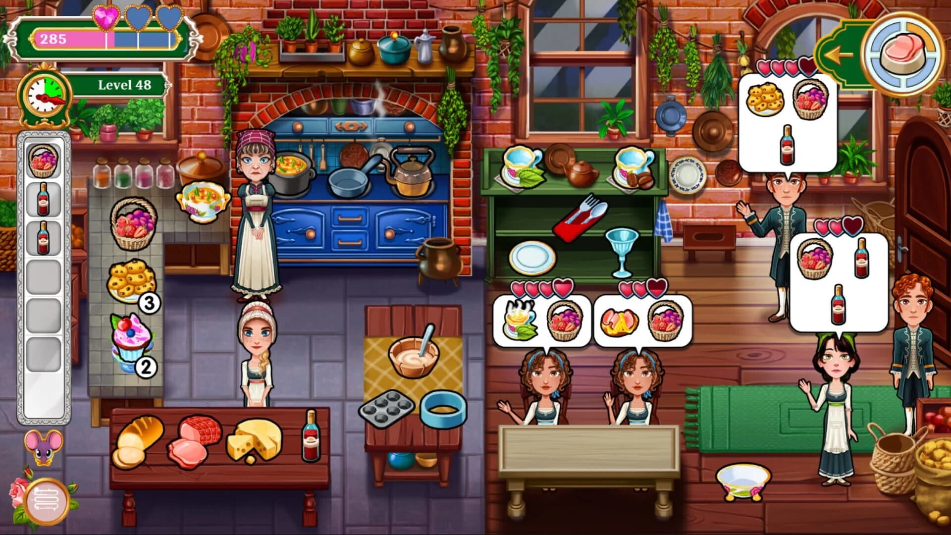 Secret Diaries: Manage a Manor screenshot 2