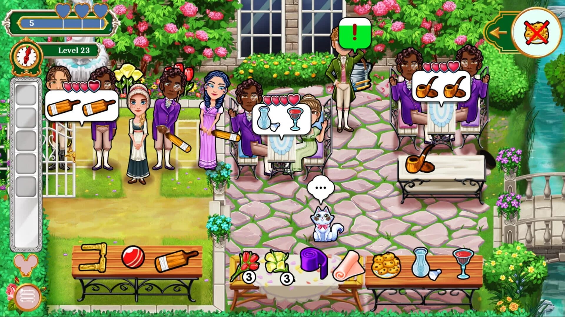 Secret Diaries: Manage a Manor screenshot 1