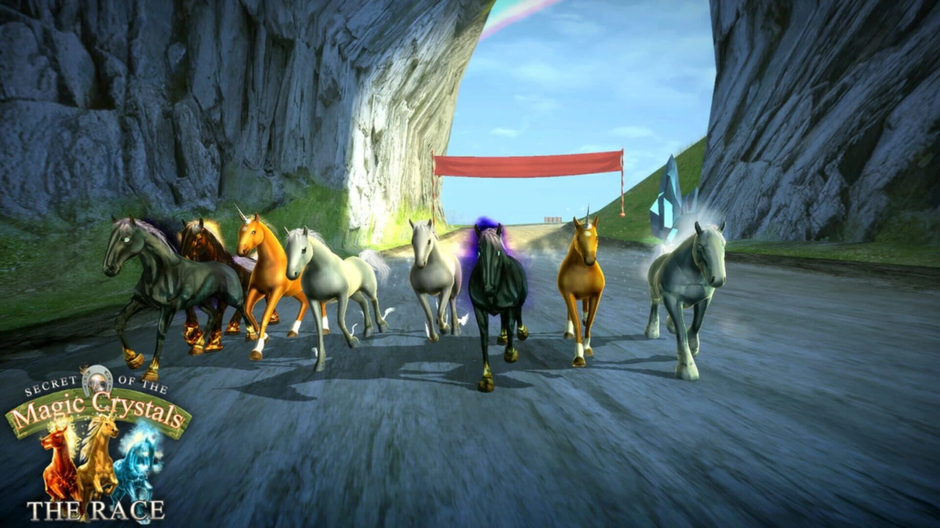 Secret of the Magic Crystals: The Race screenshot 1