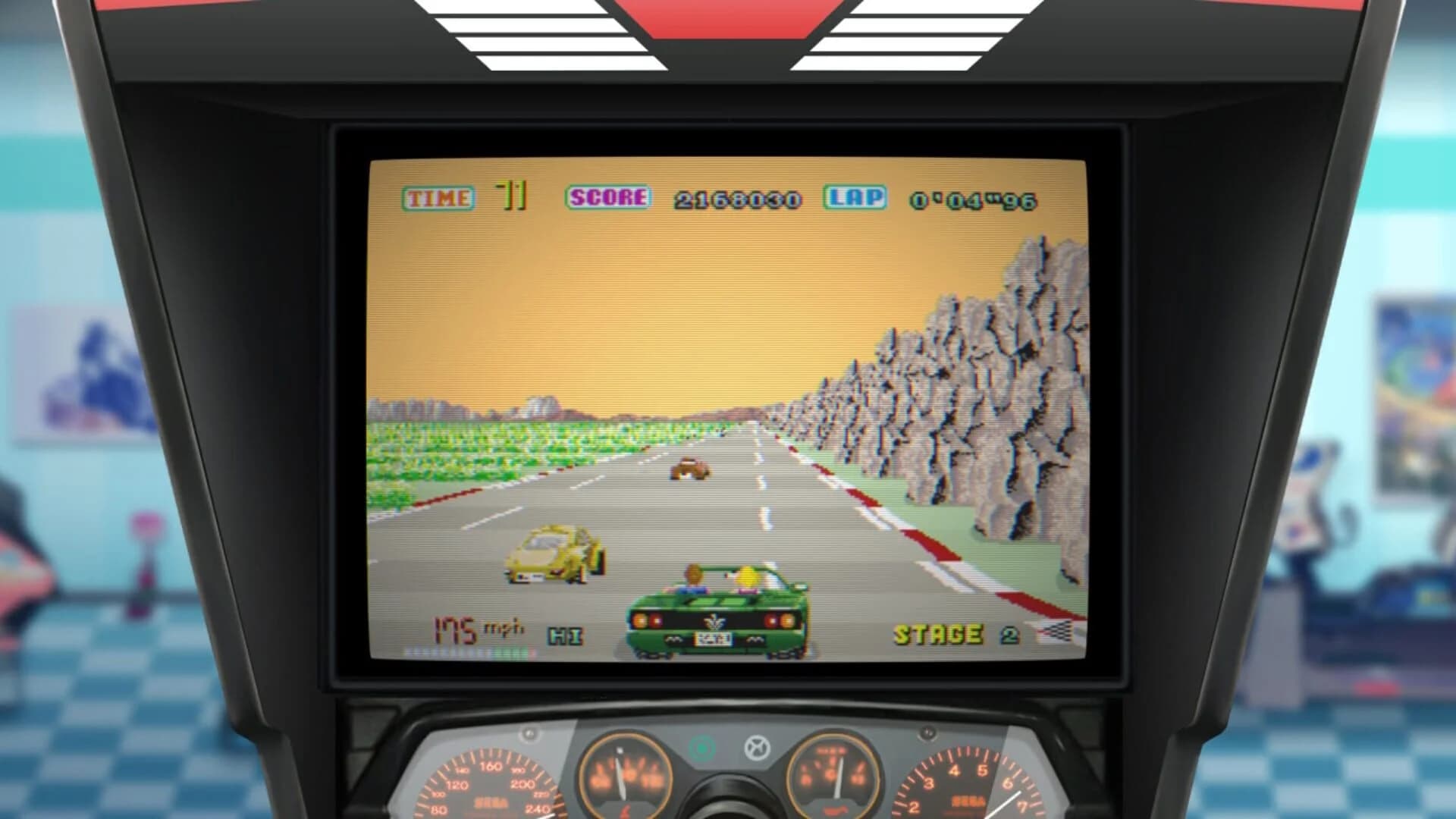 Sega Ages Out Run screenshot 1