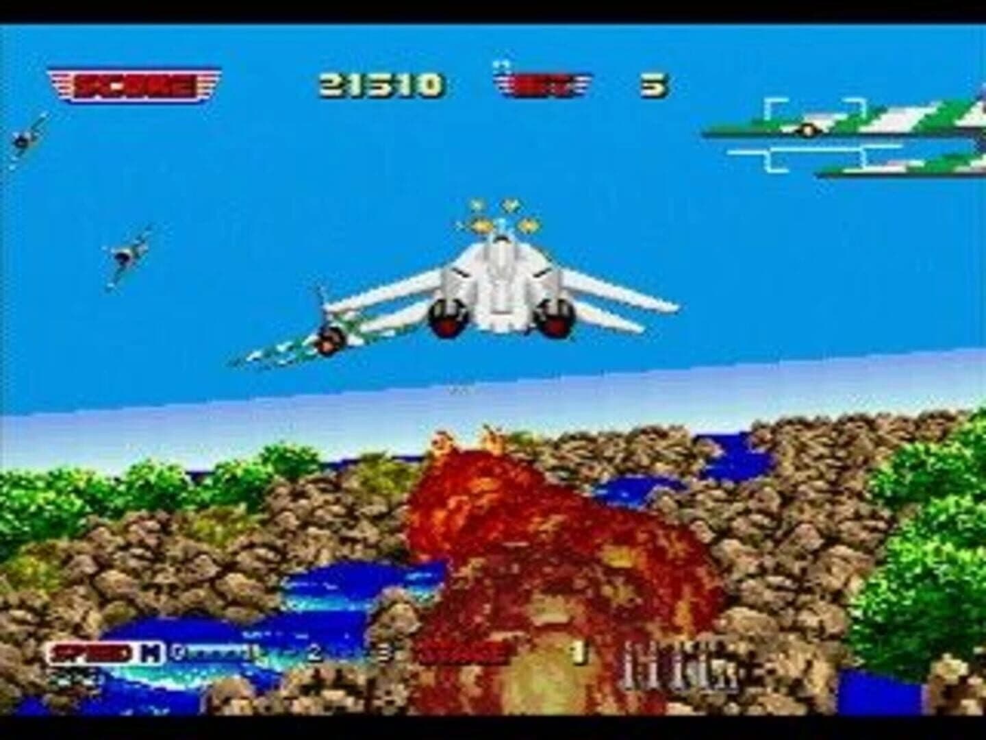 Sega Ages Vol. 4: After Burner II screenshot 1