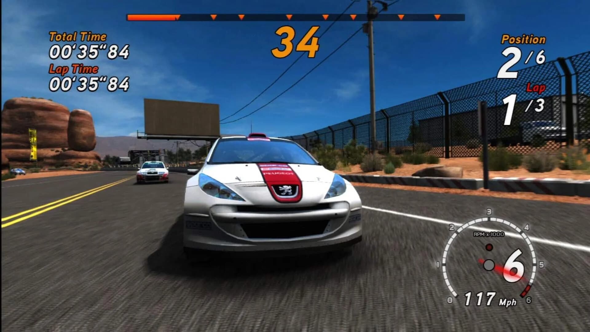 Sega Rally Online Arcade screenshot 3