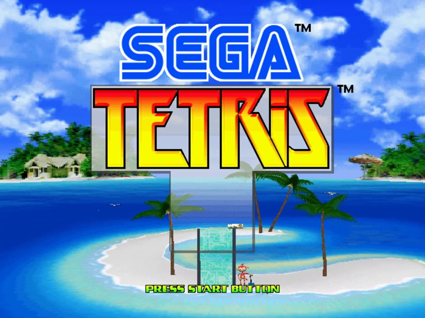 Sega Tetris screenshot 1