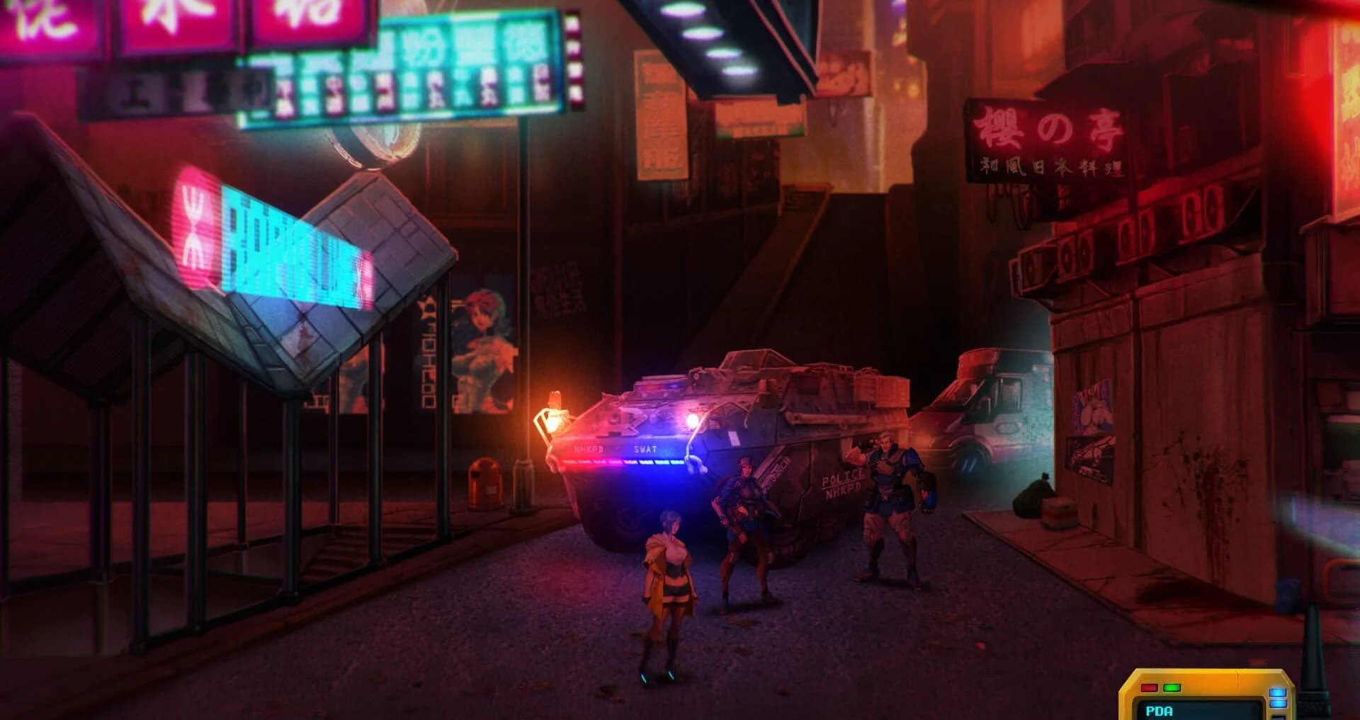 Sense: A Cyberpunk Ghost Story screenshot 1