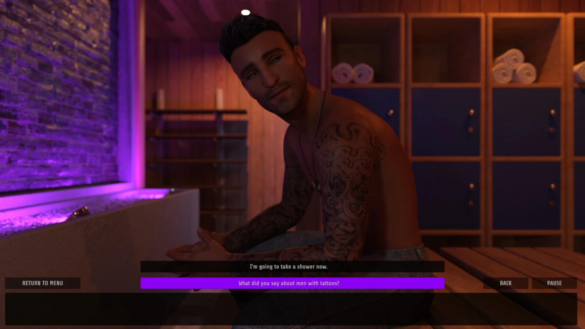 Sex Play: The Sauna screenshot 1