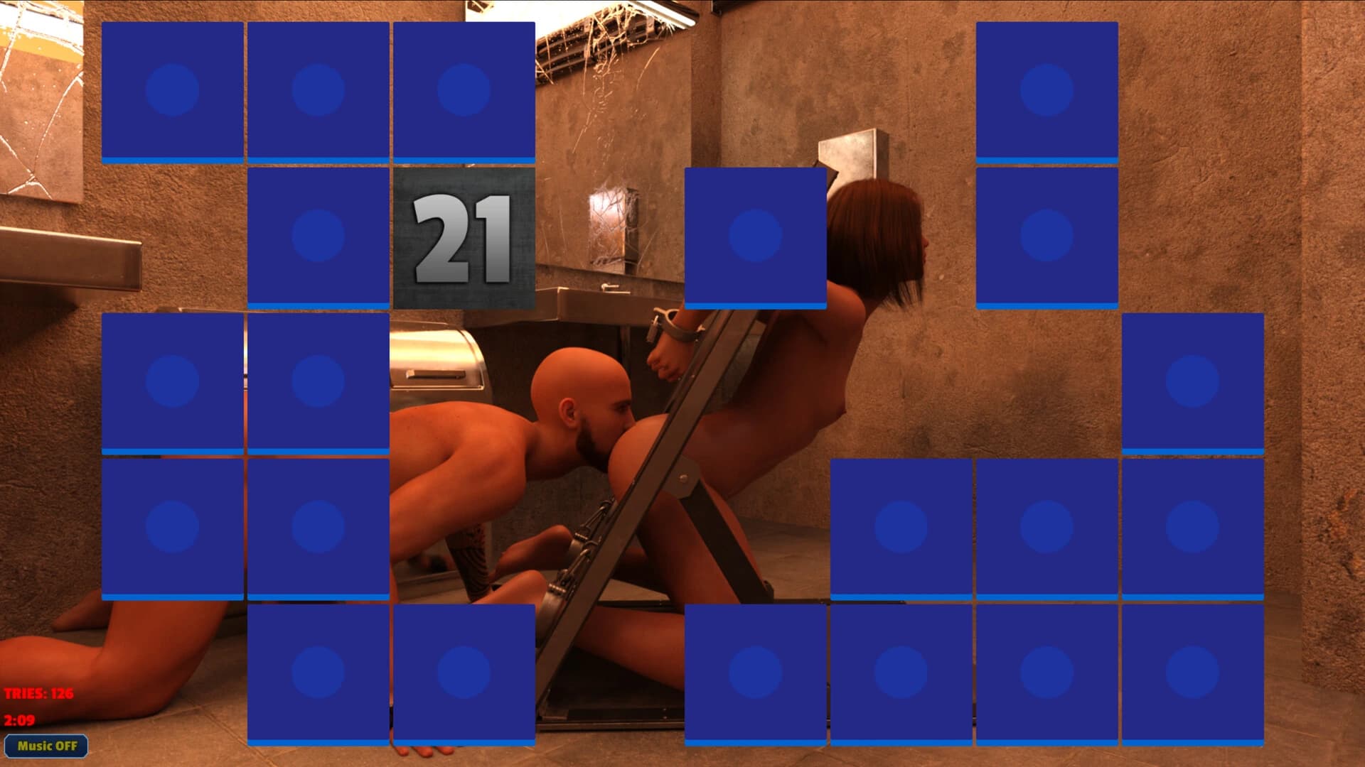 Sexy Memory Puzzle: BDSM Restroom screenshot 3