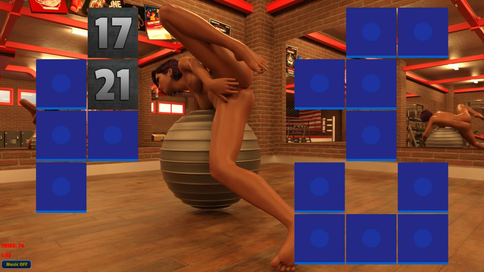 Sexy Memory Puzzle: Kinky Workout screenshot 4