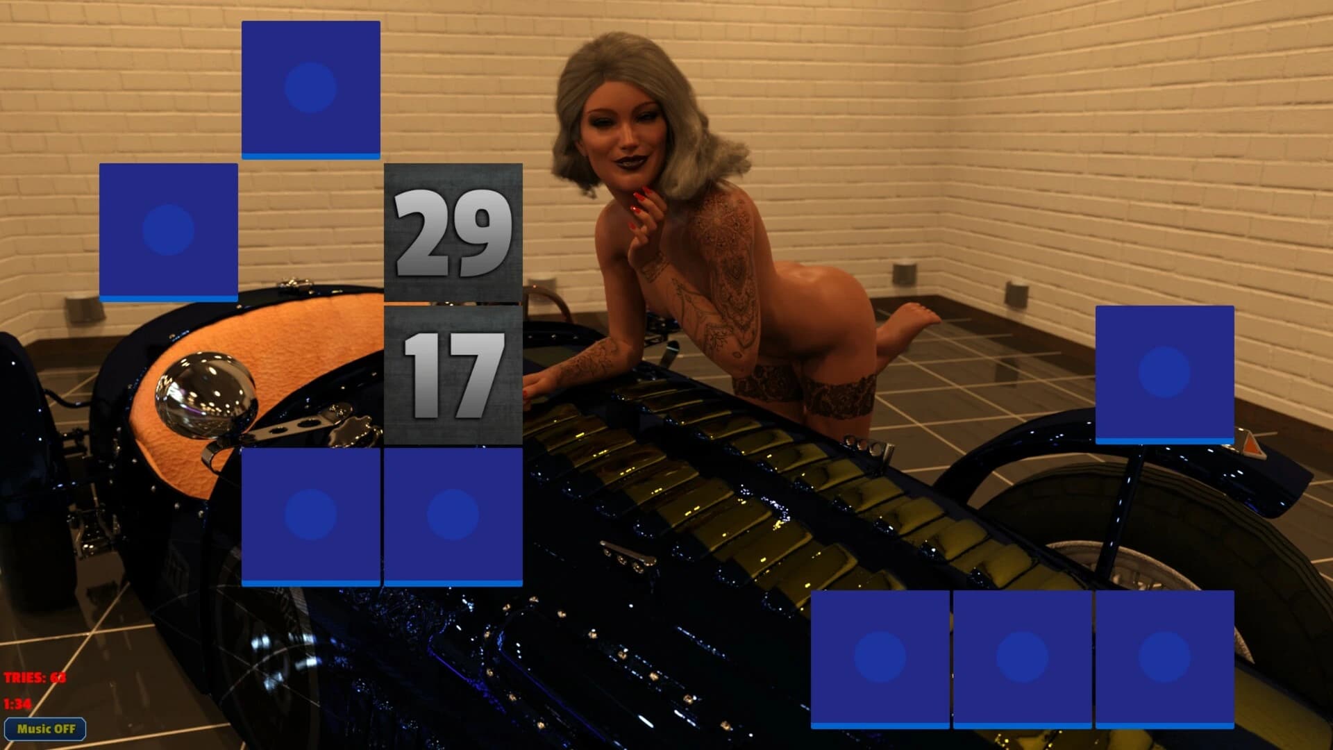 Sexy Memory Puzzle: Sports Car Futanari screenshot 5