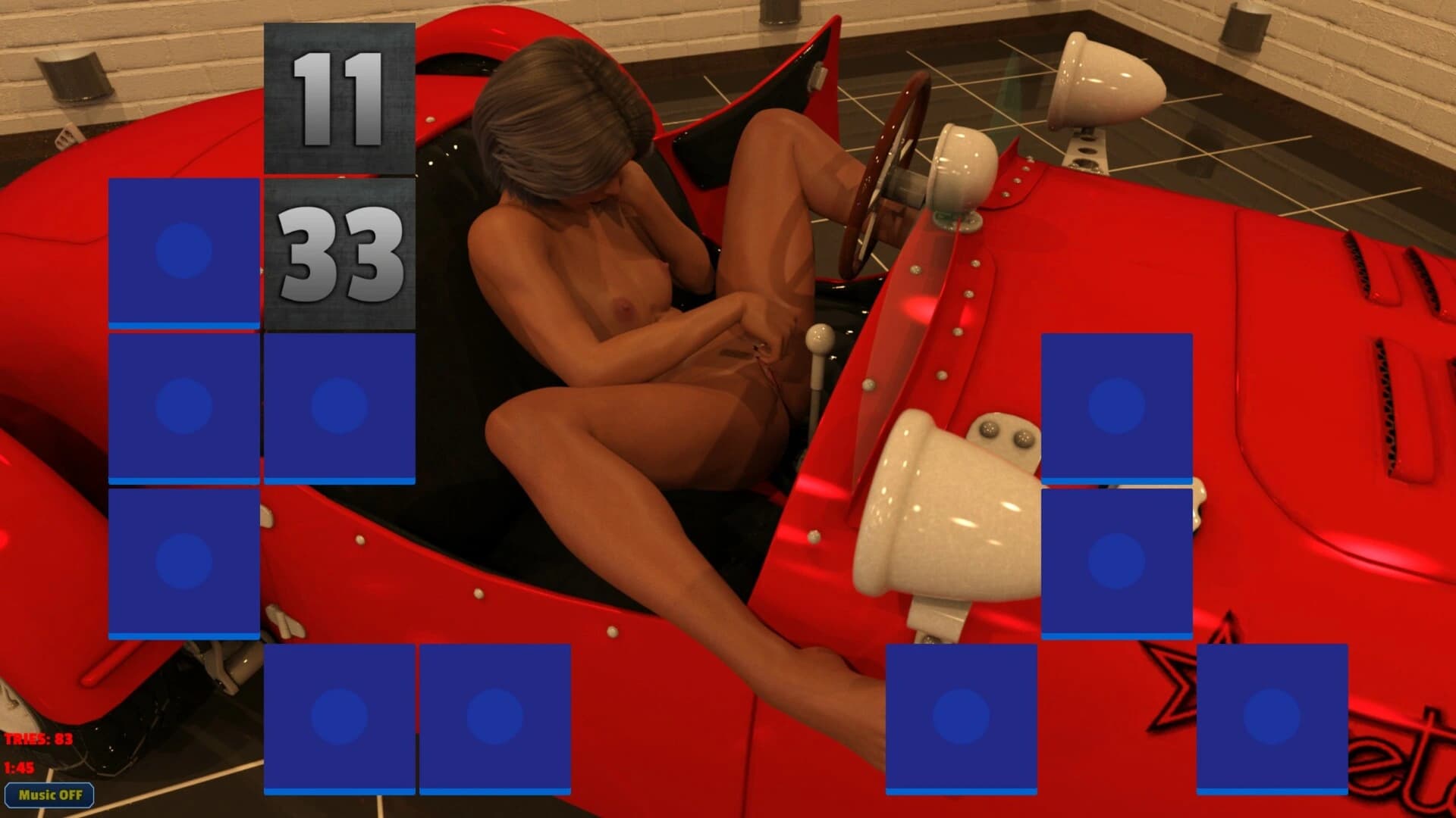 Sexy Memory Puzzle: Sports Car Girl screenshot 6