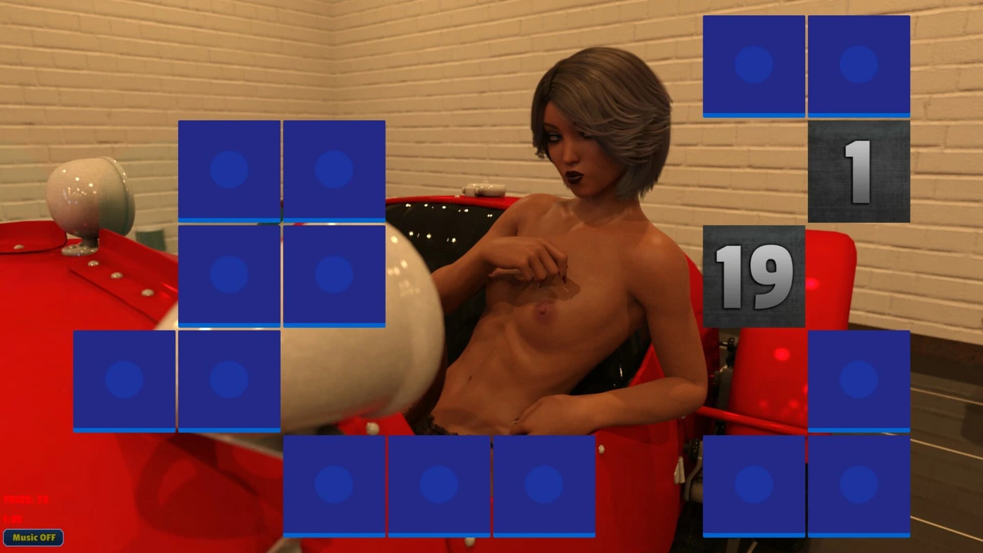 Sexy Memory Puzzle: Sports Car Girl screenshot 4