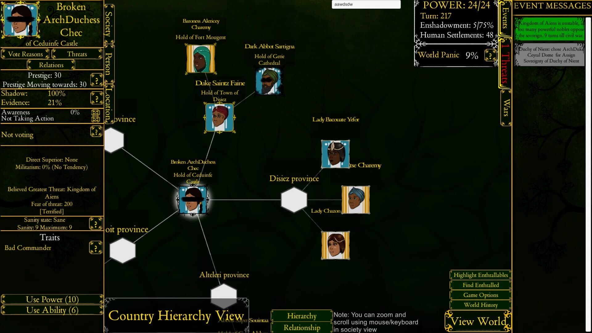 Shadows Behind the Throne 2 screenshot 2