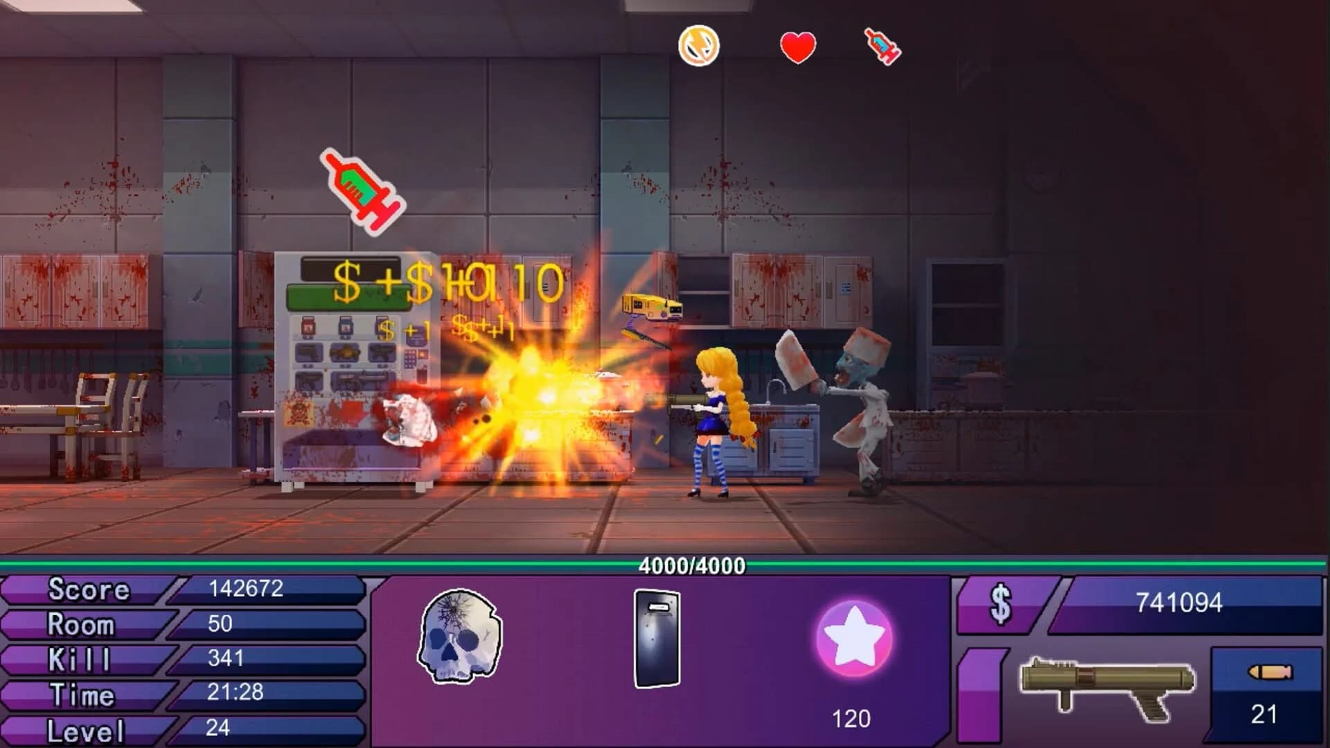 Shineg in the Zombies screenshot 1