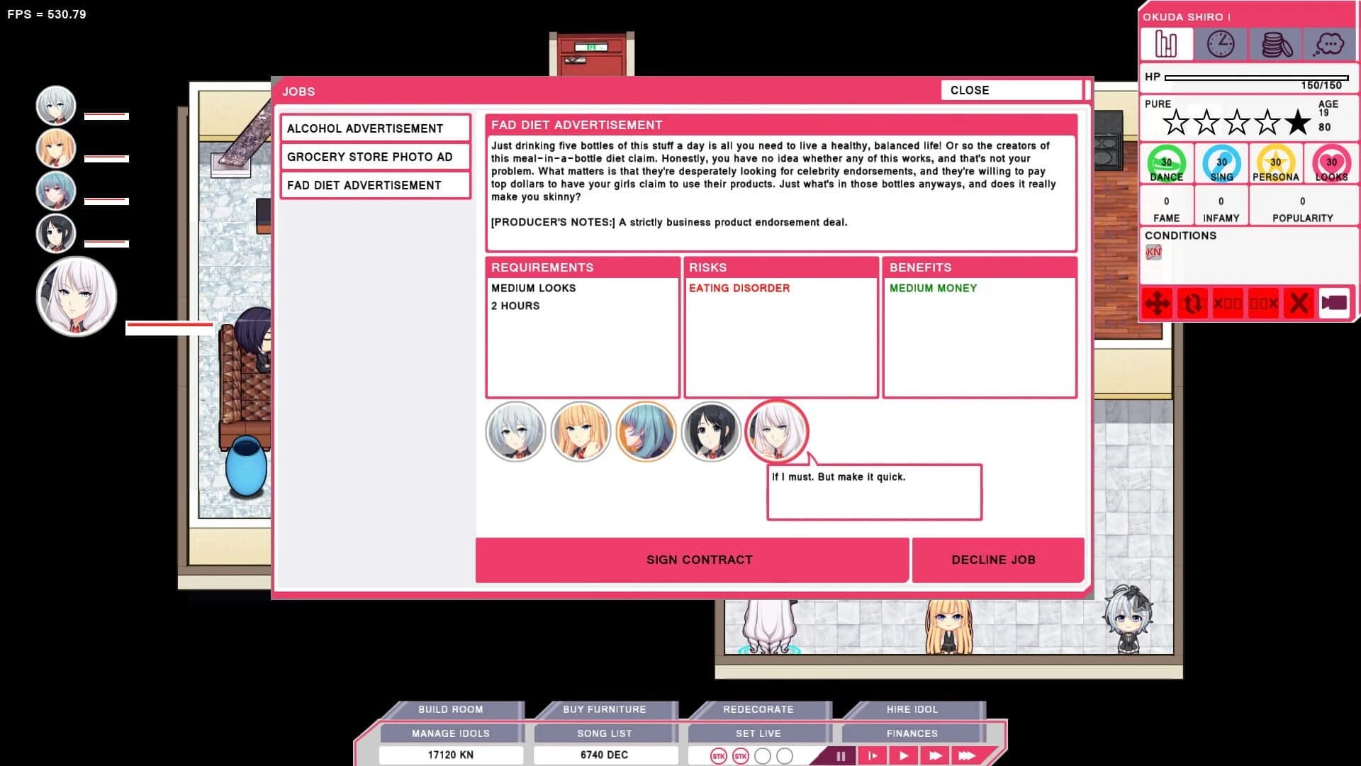Shining Song Starnova: Idol Empire screenshot 4