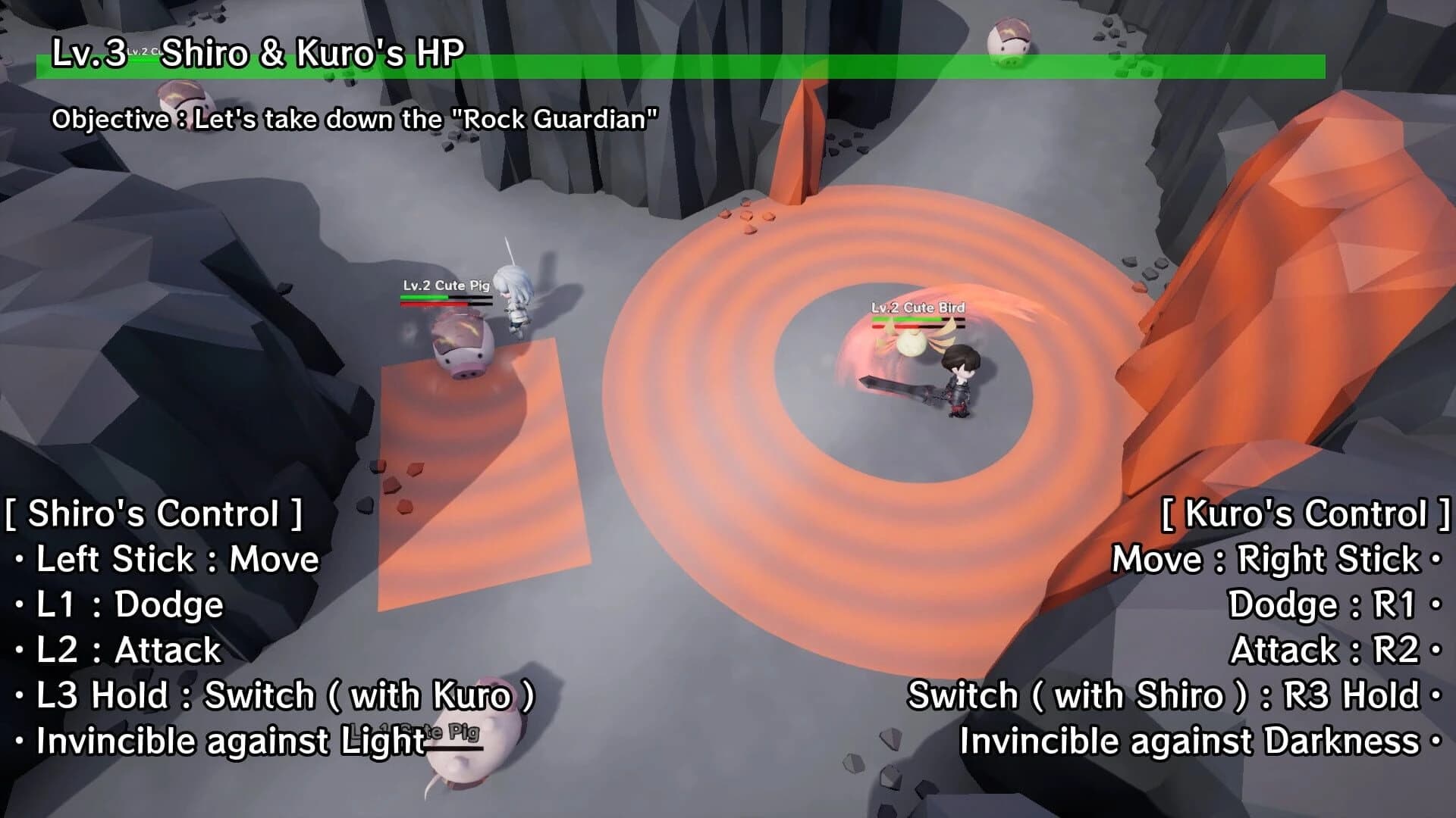 ShiroKuro's Adventure screenshot 1