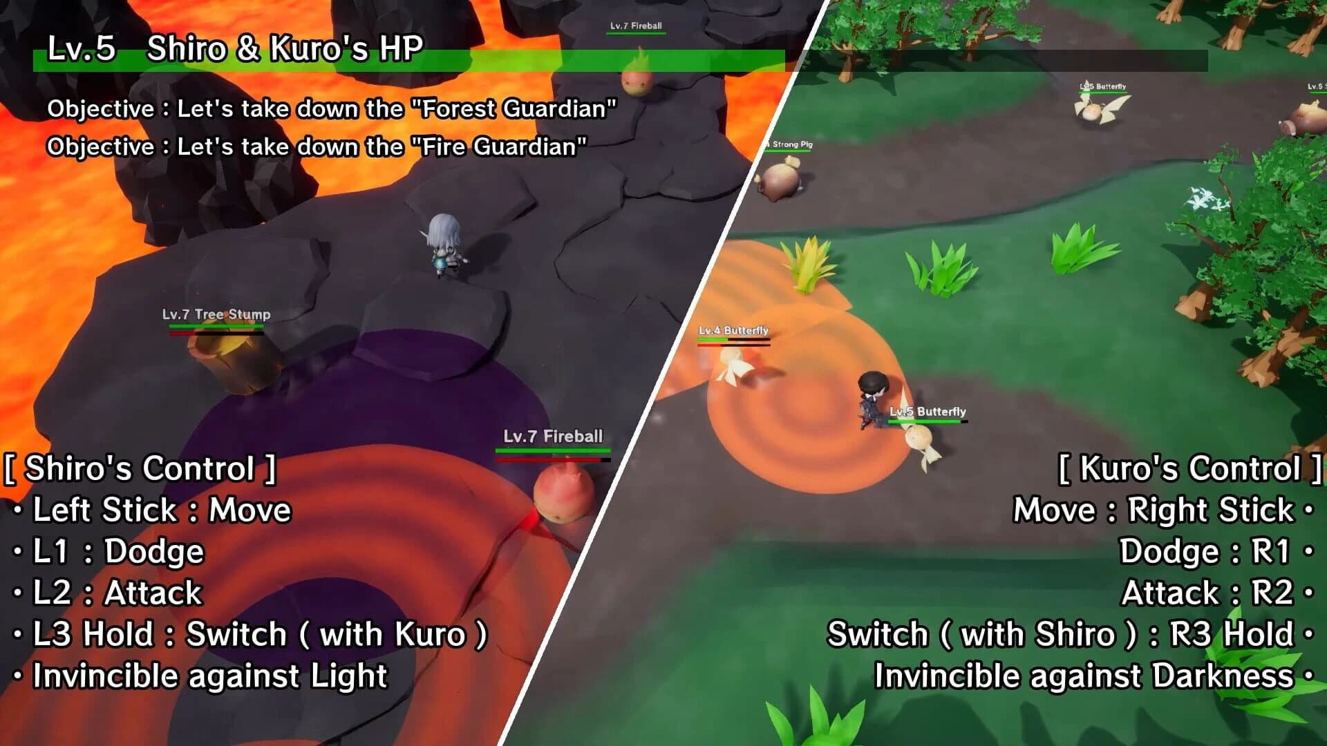 ShiroKuro's Adventure screenshot 2