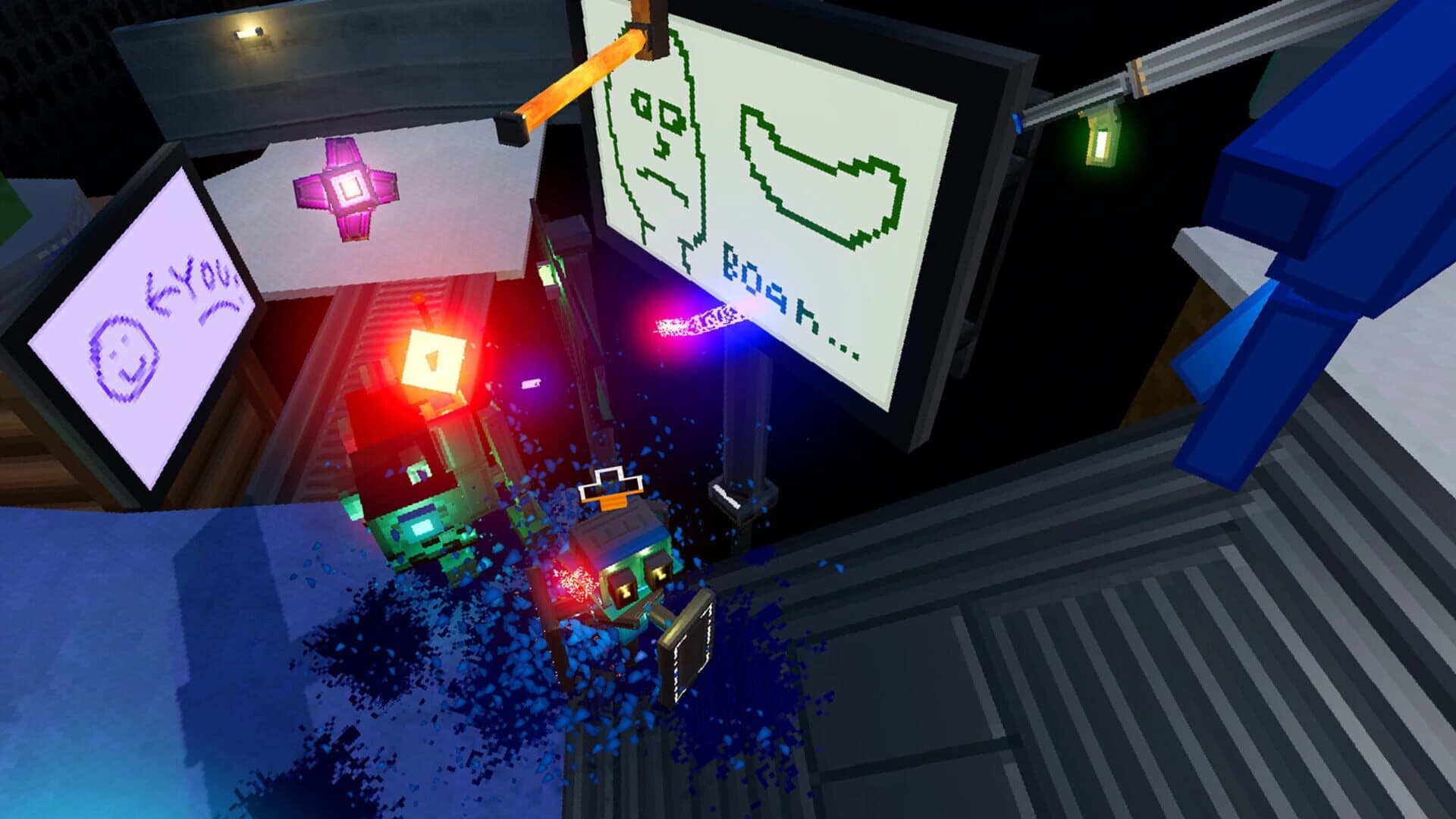 Shoot Giant Robots and Wallrun screenshot 1