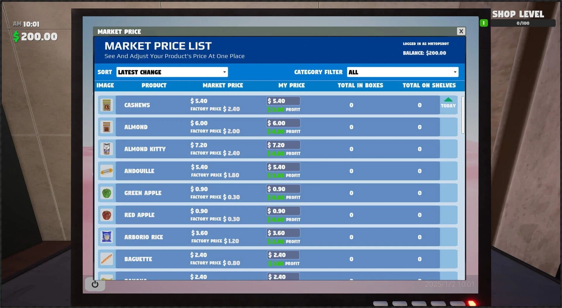 Shop Life Simulator screenshot 3