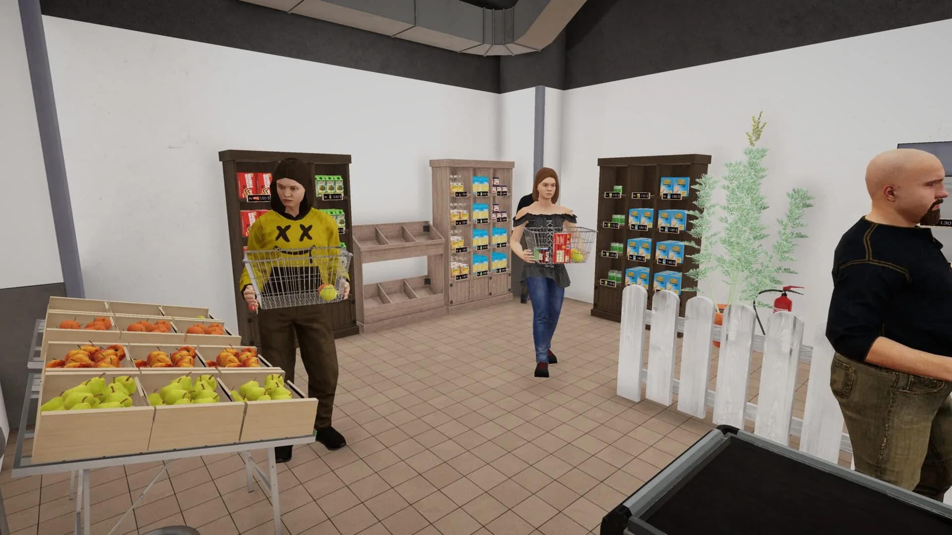 Shop Simulator: Supermarket screenshot 1