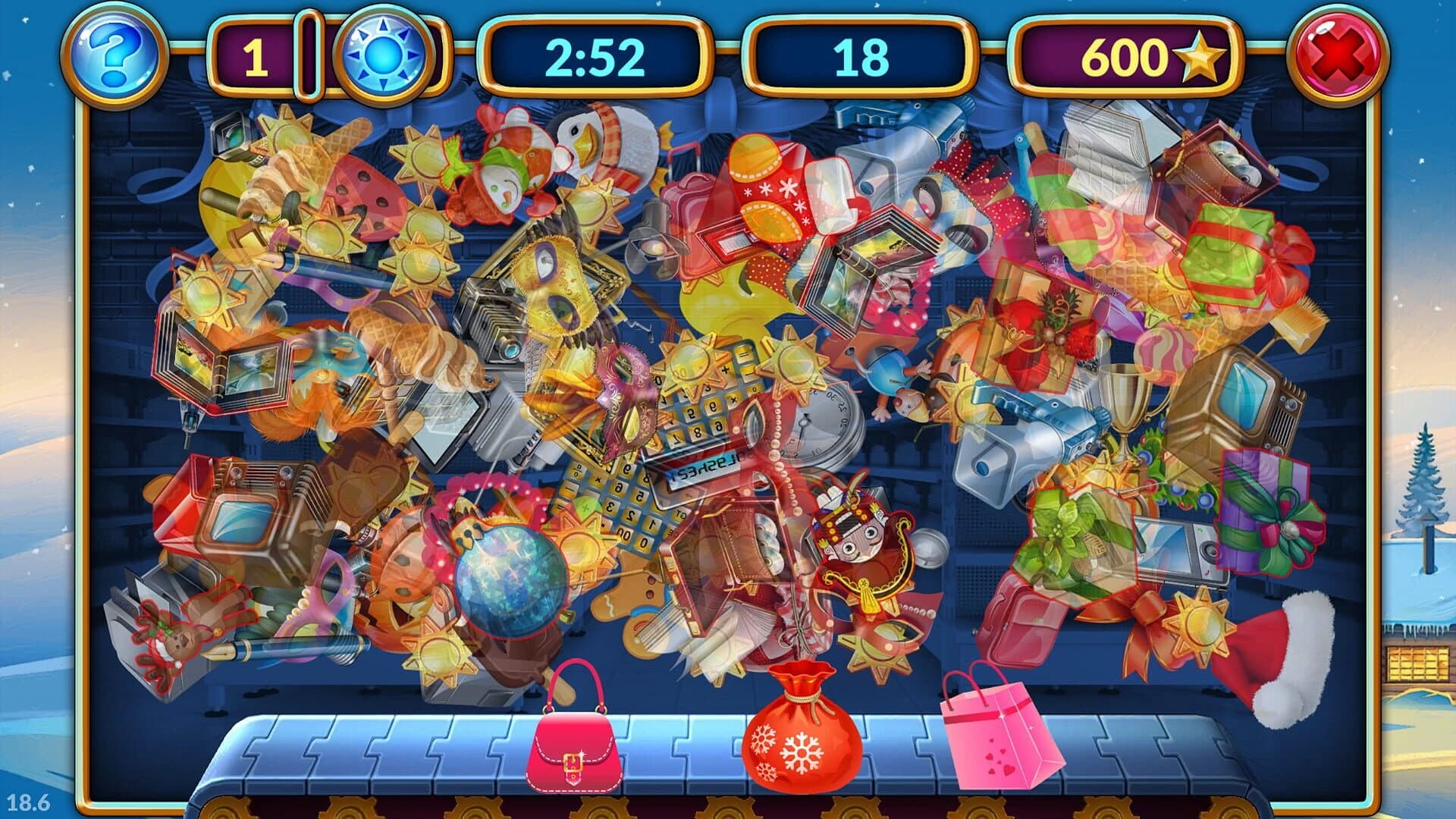 Shopping Clutter 2: Christmas Square screenshot 2