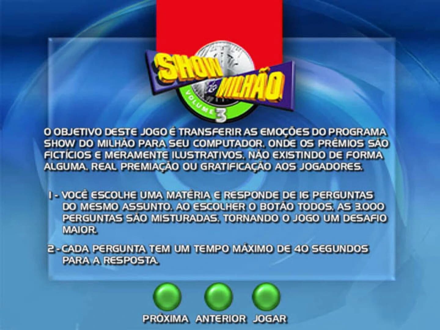 Show do Milhão Volume 3 screenshot 2