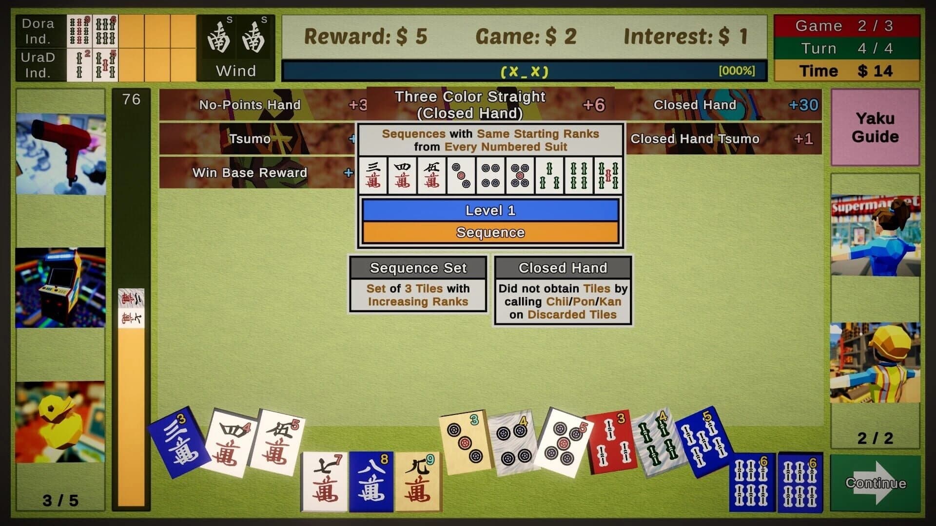 Showdown! Mahjong Tutorial Included screenshot 5