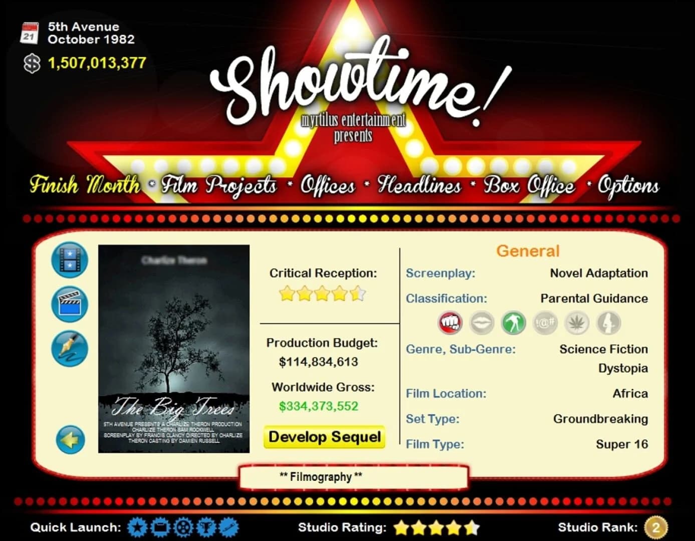Showtime! screenshot 2