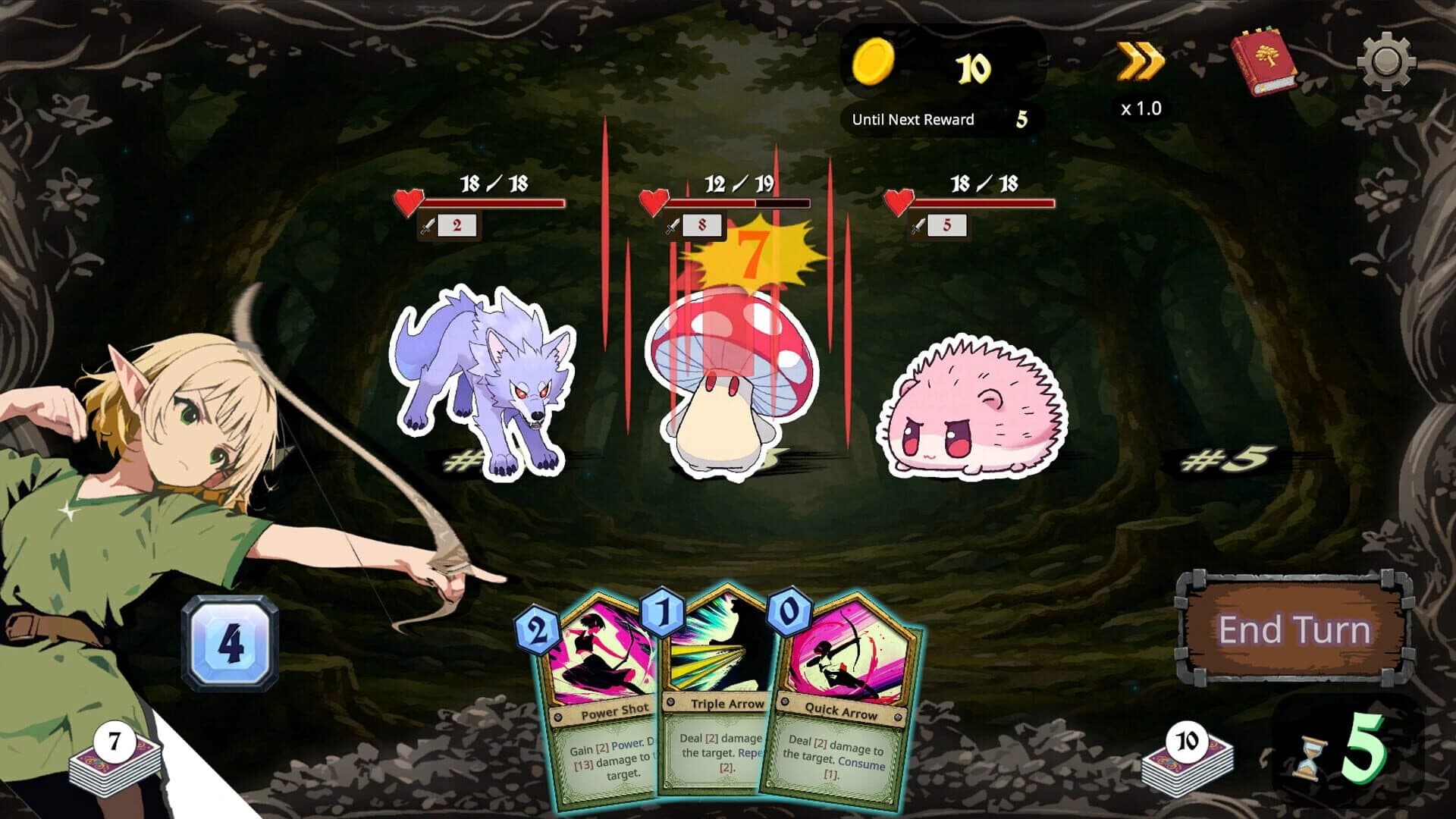 Shuffle Hunt screenshot 1