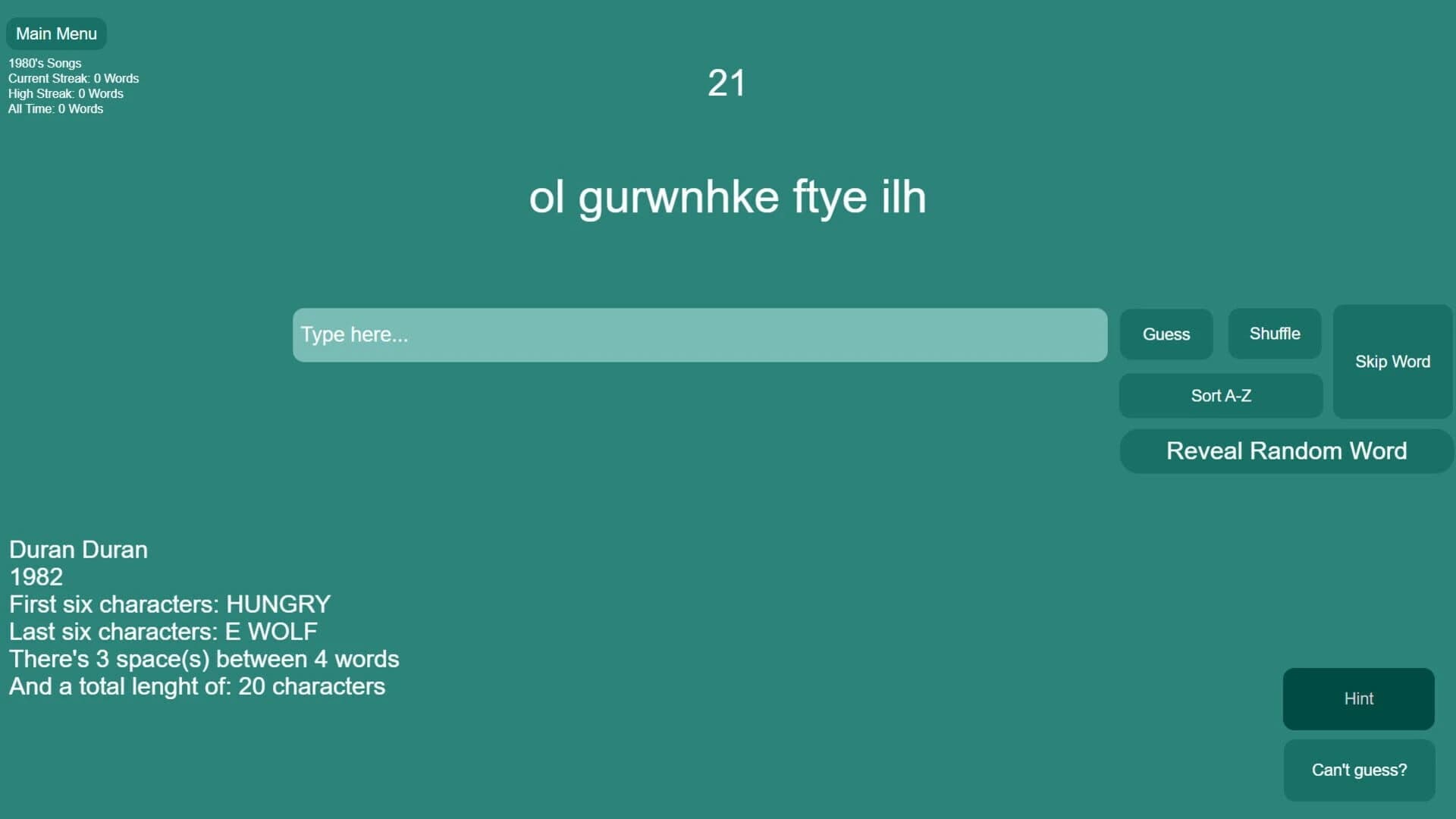 Shuffled Words screenshot 5
