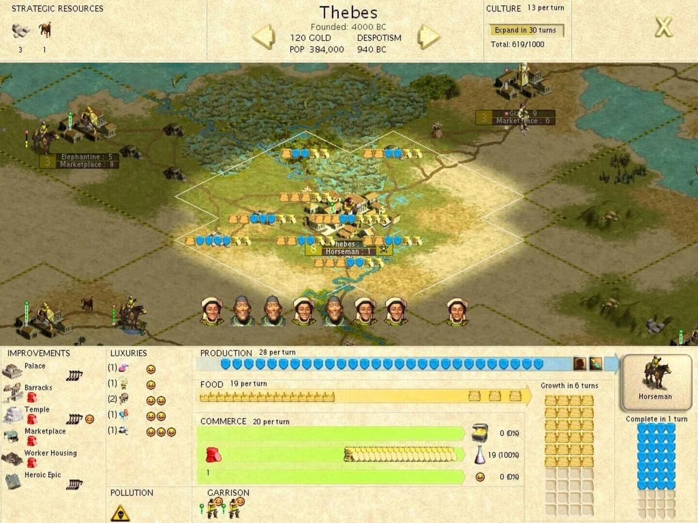 Sid Meier's Civilization III: Conquests screenshot 3