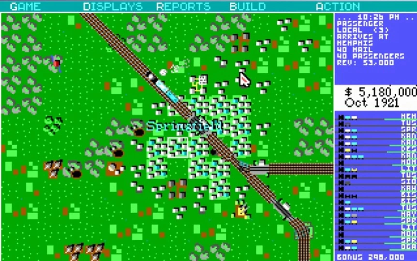Sid Meier's Railroad Tycoon screenshot 3