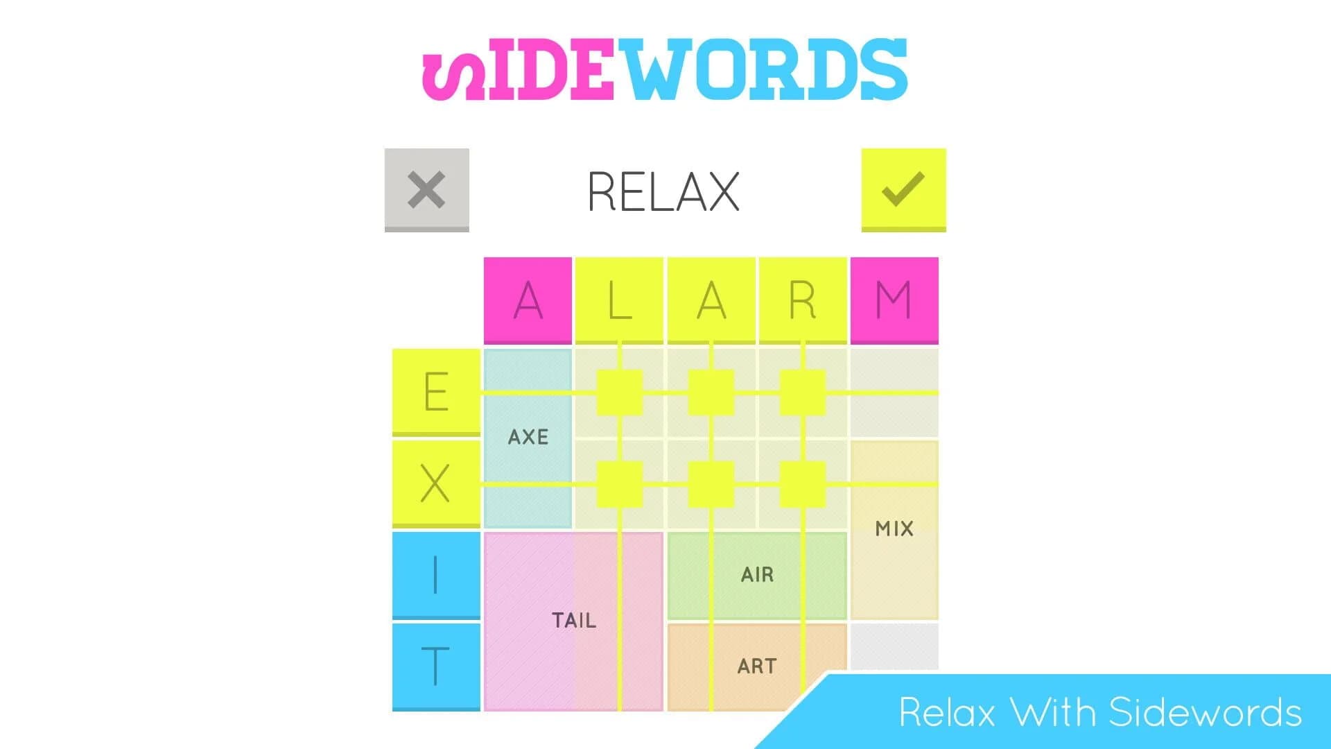 Sidewords screenshot 2