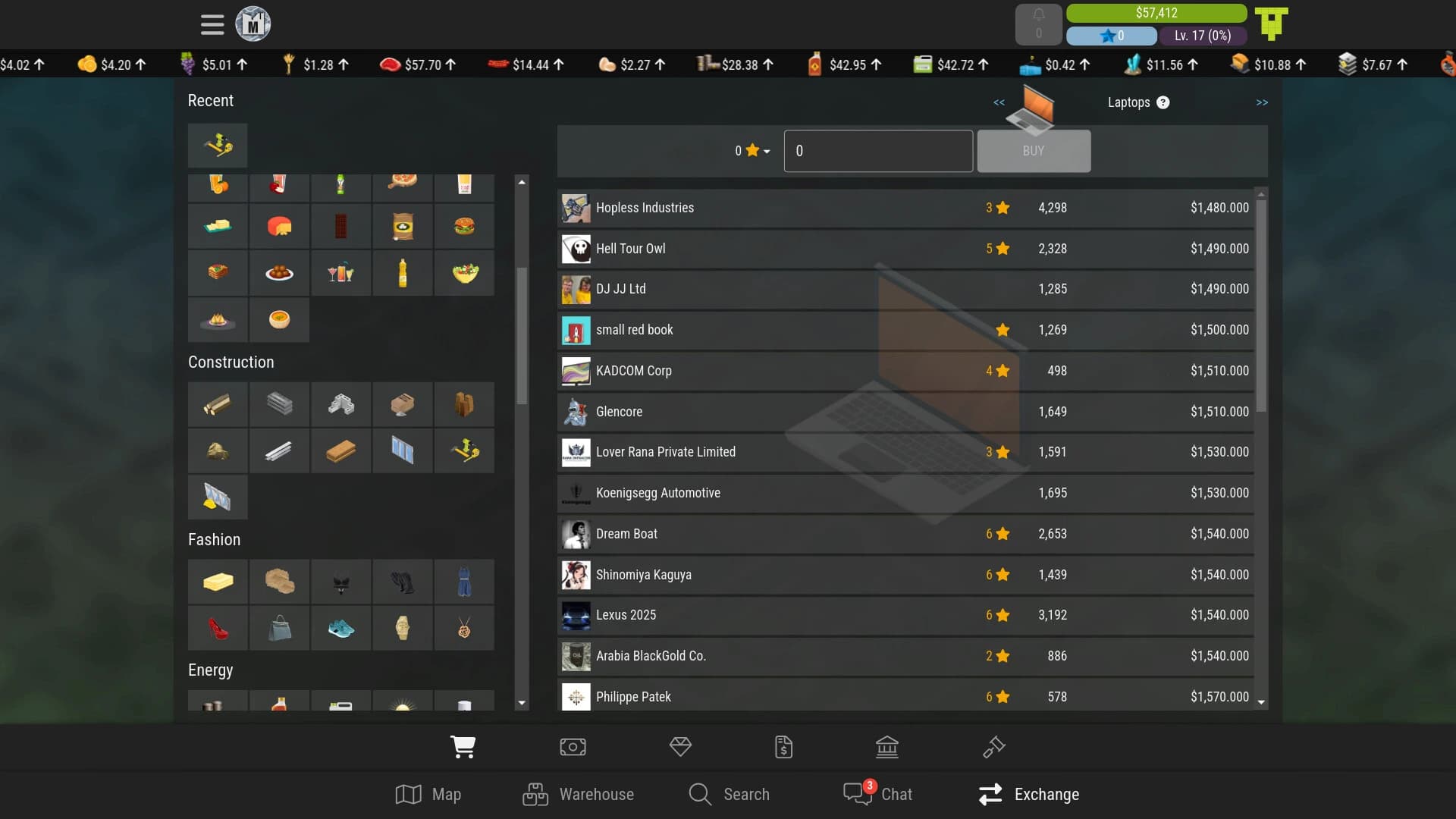 Sim Companies screenshot 5