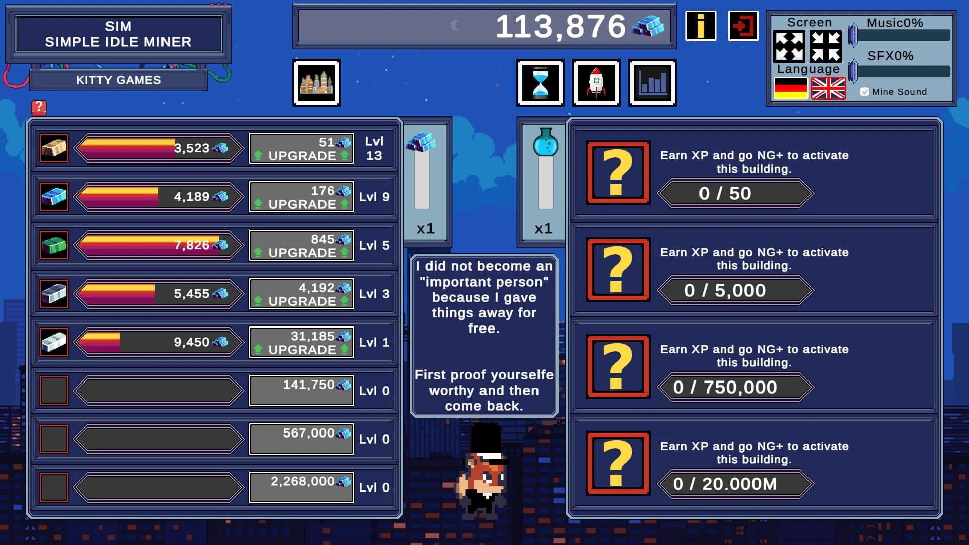 SIM: Simple Idle Miner screenshot 3