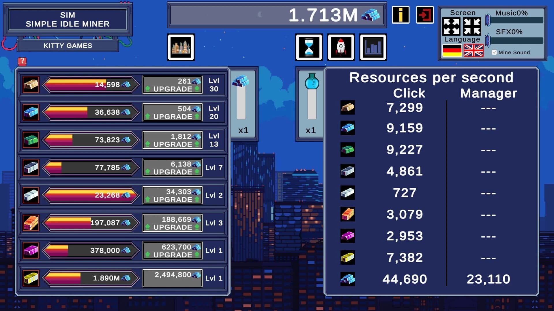 SIM: Simple Idle Miner screenshot 4