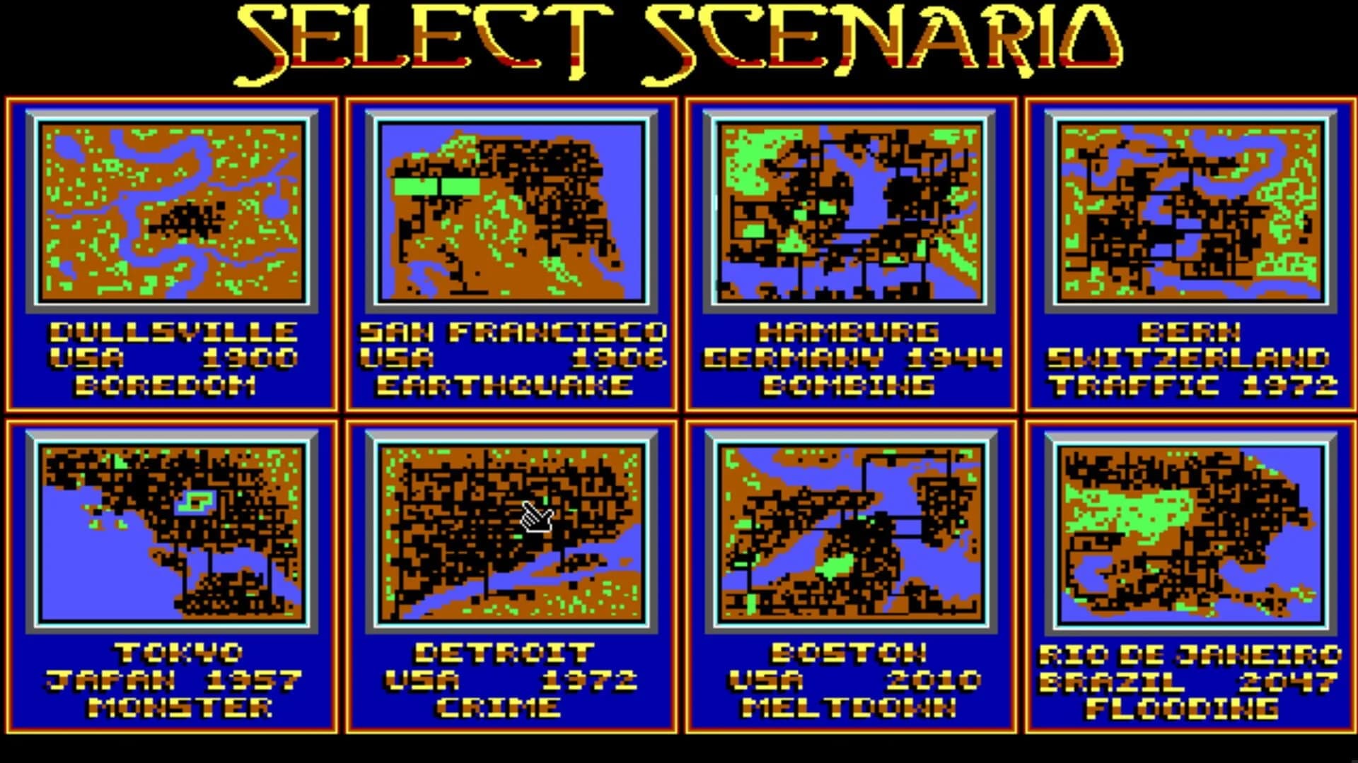 SimCity screenshot 1