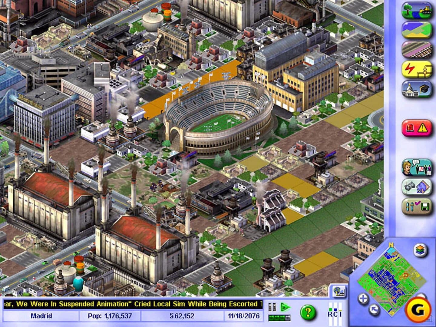 SimCity 3000 screenshot 1
