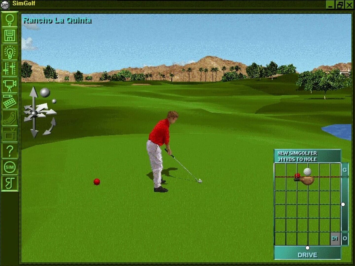 SimGolf screenshot 1