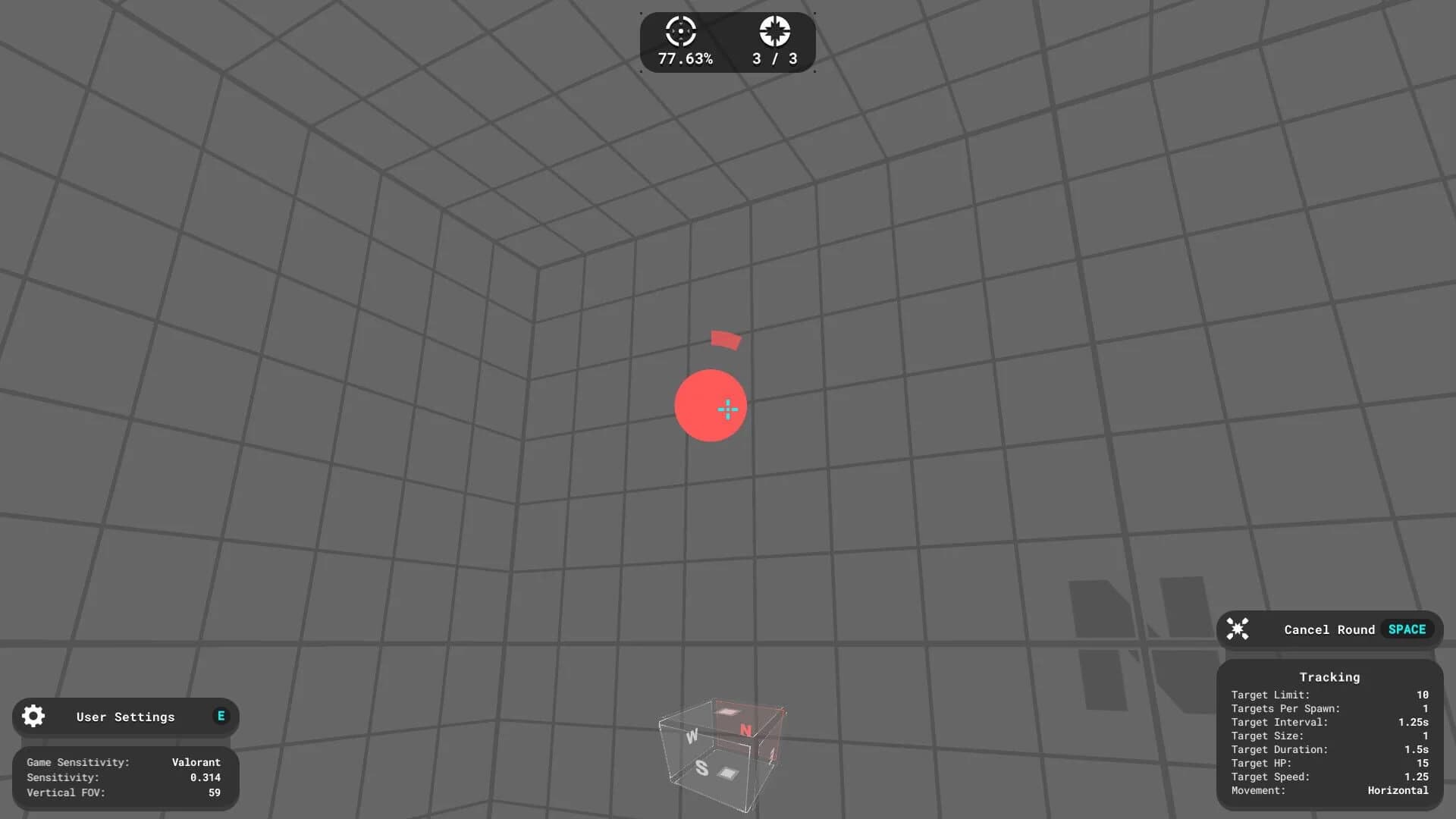 Simple FPS Aim Trainer screenshot 3