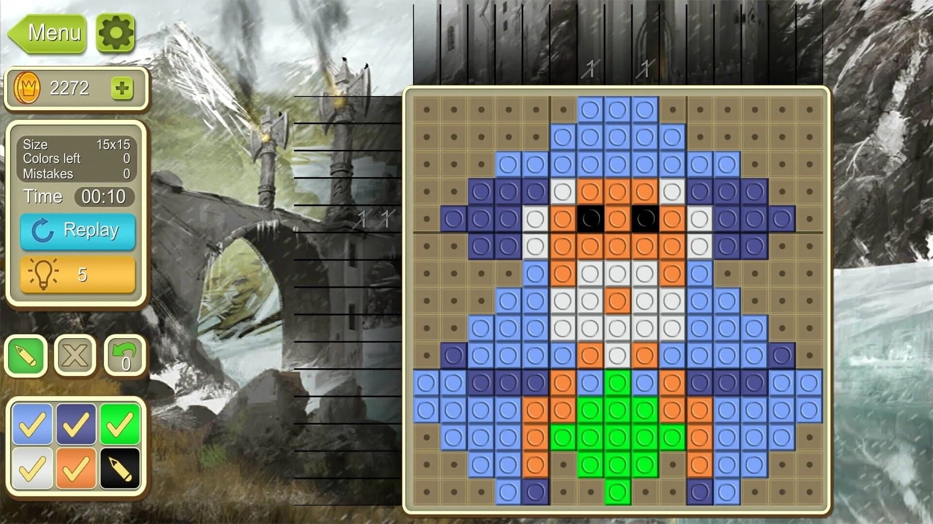 Simple Mosaics: Nonogram Puzzles screenshot 4
