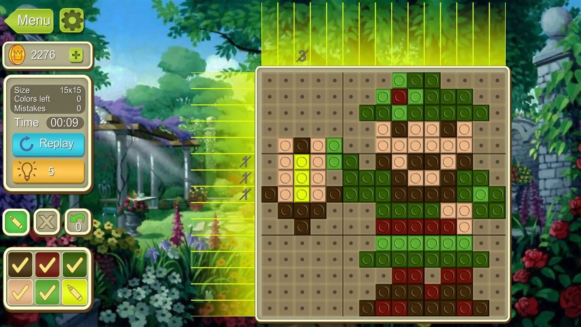 Simple Mosaics: Nonogram Puzzles screenshot 5