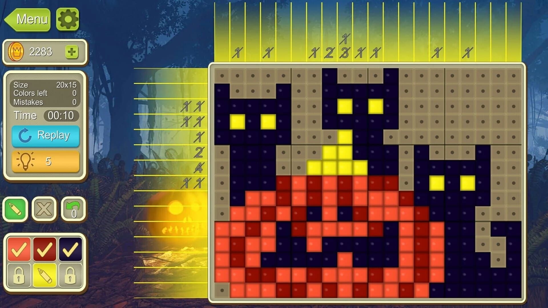 Simple Mosaics: Nonogram Puzzles screenshot 2